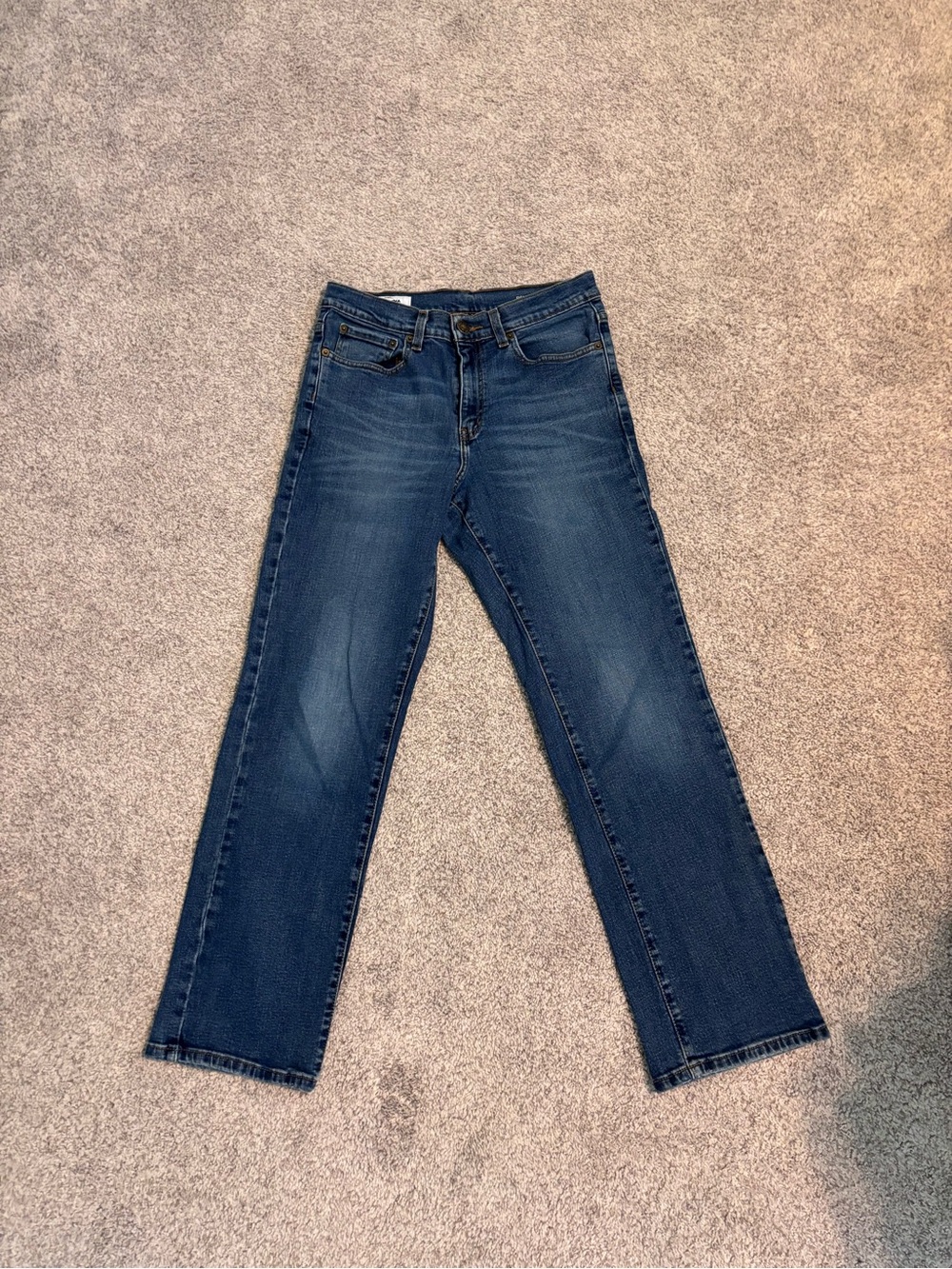 Sonoma Men’s Dark Blue Straight-Leg Jeans